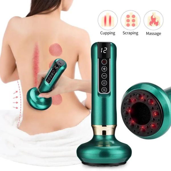 Electric Vacuum Cupping Massage Body Cups Anti-Cellulite Therapy Massager for Body Electric Guasha Scraping Fat Burning Slimming - Image 2