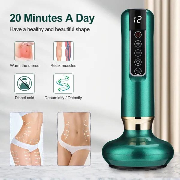 Electric Vacuum Cupping Massage Body Cups Anti-Cellulite Therapy Massager for Body Electric Guasha Scraping Fat Burning Slimming - Image 7